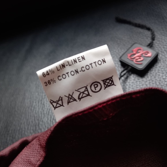 Batiste Paris Burgundy Jacket - Picture 5 of 6